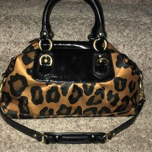 Leopard Print Coach bag